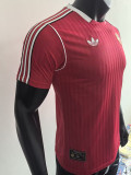 2025 Man Utd leisure Red Special Edition Player Version Soccer Jersey