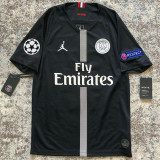 2018/2019 PSG  Jordan Black Retro Soccer Jersey