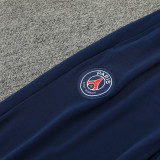 24/25  PSG Royal blue Player version Half Pull Tracksuit  (半拉链)