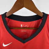 22/23 ROCKETS GREEN #4 Red Away Top Quality Hot Pressing NBA Jersey