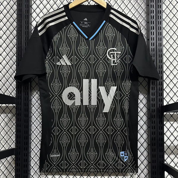 25/26 CHarlotte FC Away Fans Soccer Jersey
