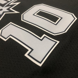 22/23 SA Spurs DEROZAN #10 Black Top Quality Hot Pressing NBA Jersey (Trapeze Edition)