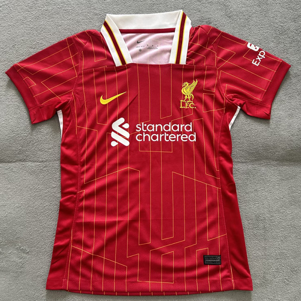 24/25 LIV Home Women Soccer Jersey(女）