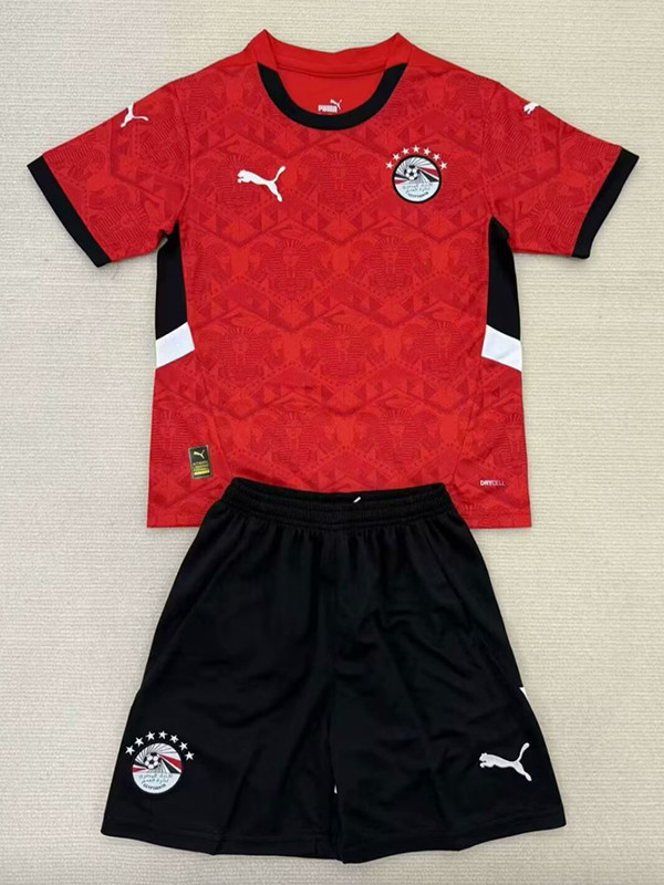 24/25 Egypt Home Kids Soccer Jersey
