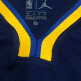 22/23 WARRIORS POOLE #3 Dark blue Top Quality Hot Pressing NBA Jersey (Trapeze Edition)