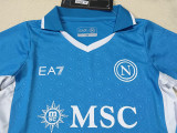 24/25 Napoli Home  Kids  Soccer Jersey