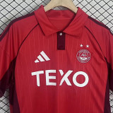 25/26 Aberdeen Home Fans Soccer Jersey