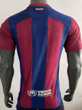 23/24 BAR Home Player Version Soccer Jersey