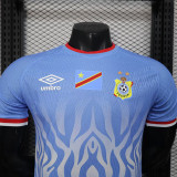 26/27 Congo Blue Player Version Soccer Jersey(带章)