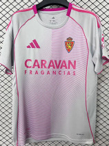 25/26 Zaragoza Special Edition Pink Fans Soccer Jersey