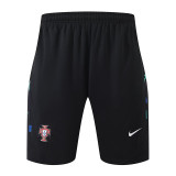 24/25 Portugal  Black Training Short Suit