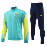 24/25  Brazil  Light Green Jacket Tracksuit