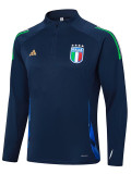 24/25  Italy Sapphire blue Half Pull Tracksuit  (半拉链)