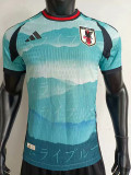 24/25 Japan Sky Blue  Classic Edition 3 Player Version Soccer Jersey