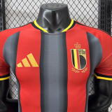 26/27 Belgium Special Edition Red& Grey Player Version Soccer Jersey