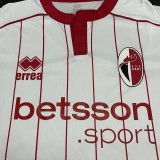 25/26 Bari Home Fans Soccer Jersey