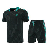 26/27 LIV Black Training Shorts Suit