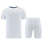 26/27 Roma White Training Shorts Suit