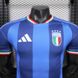 25/26 Italy Special Edition Royal Blue  Player Version Soccer Jersey