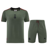 26/27 Bayern Dark Green Training Shorts Suit