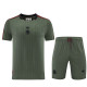 26/27 Bayern Dark Green Training Shorts Suit