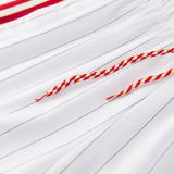 26/27 Roma White Training Shorts Suit
