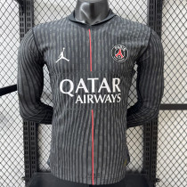 25/26 PSG Fourth Player Version Long Sleeve Soccer Jersey
