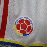 26/27 Colombia Ｗhite Player Version Shorts Pants球员版