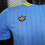 26/27 Colombia Leisure Retro Blue Player Version Soccer Jersey