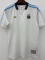 26/27 Argentina Leisure Retro Edition White Fans Soccer Jersey