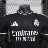 26/27 RMA Logo Edition Black Player Version Soccer Jersey