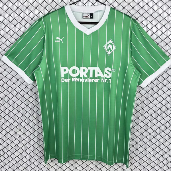 1988/1989 Werder Bremen Away Retro Soccer Jersey