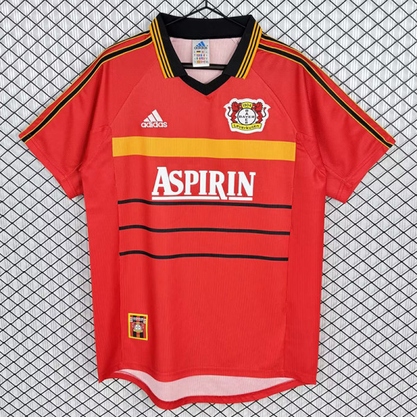 1999/2000 LeverKusen Home Retro Soccer Jersey