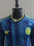 26/27 Colombia Away Long Sleeve Player Version Soccer Jersey