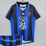 1998/1999 Brugge KV Home  Retro Soccer Jersey