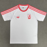 26/27 LIV Leisure Retro Edition White Fans Soccer Jersey