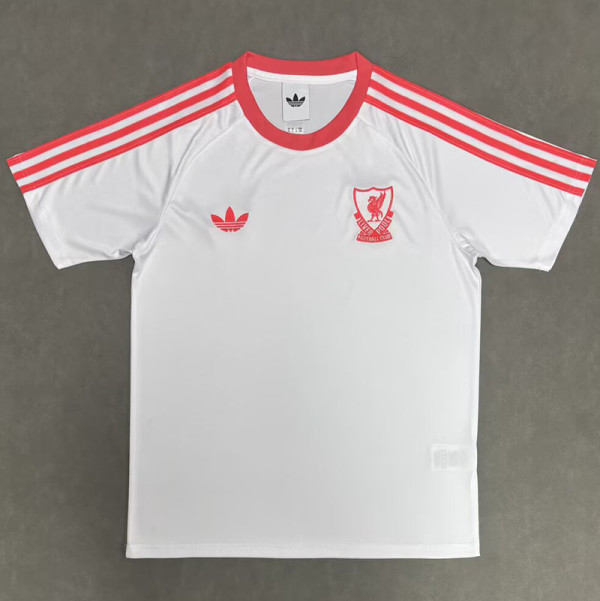 26/27 LIV Leisure Retro Edition White Fans Soccer Jersey
