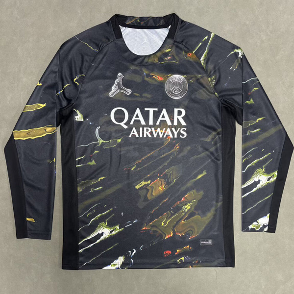 25/26 PSG Fifth Long Sleeve Fans Soccer Jersey