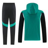 26/27 LIV Green Ｈooded Windbreaker Tracksuit