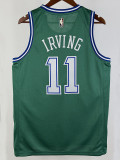 25/26 Dallas Mavericks IRVING# 11 Green RetroTop Quality Hot Pressing NBA Jersey