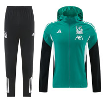 26/27 LIV Green Ｈooded Windbreaker Tracksuit