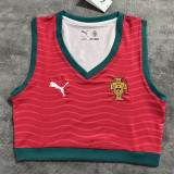 26/27 Portugal Home Women Yoga  Vest