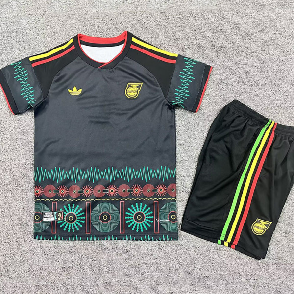 26/27 Jamaica Away Kids  Soccer Jersey