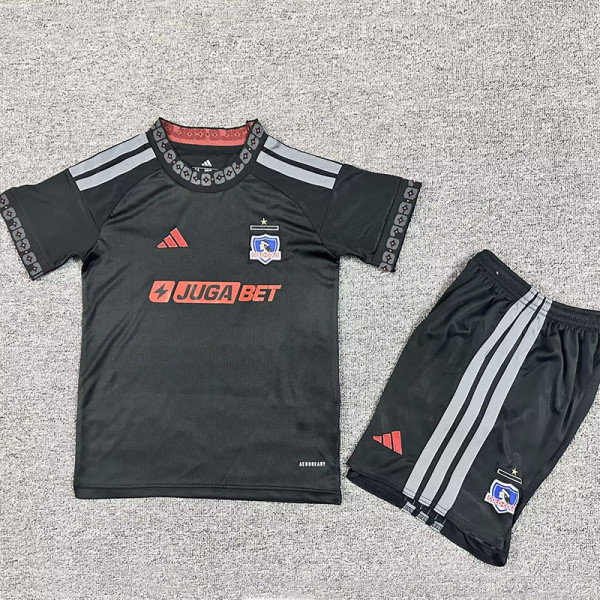 26/27 Colo-Colo Away Kids Soccer Jersey