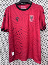 26/27 Albania Home Fans Soccer Jersey
