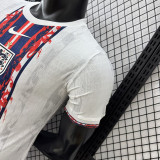 26/27 England Special Edition White Player Version Soccer Jersey带星