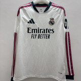 26/27 RMA Home Long Sleeve Fans Soccer Jersey