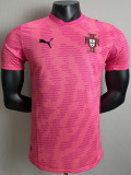 26/27 Portugal Pink Pattern Edition Player Version Soccer Jersey