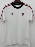 26/27 Man Utd Leisure White RetroSoccer Jersey