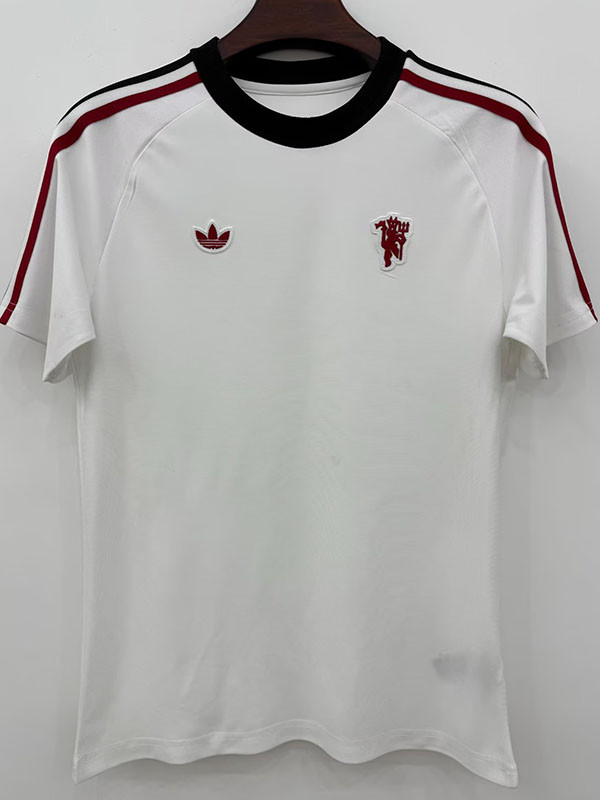 26/27 Man Utd Leisure White RetroSoccer Jersey